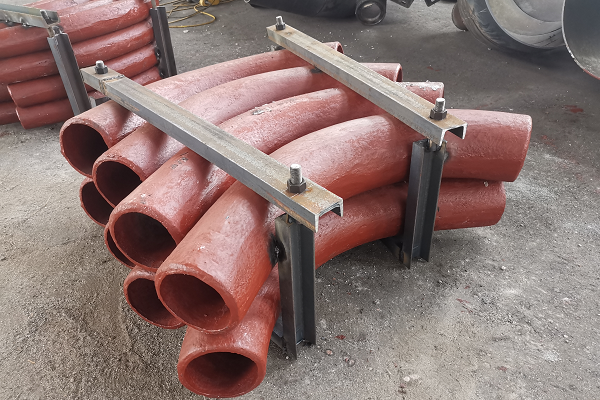 45度稀土耐磨弯管 45度稀土耐磨弯管