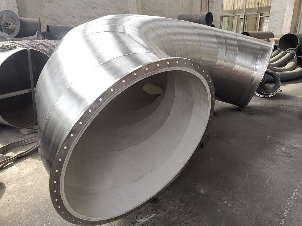 90°陶瓷耐磨弯头 90°陶瓷耐磨弯头