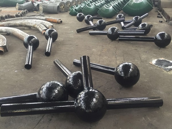 电厂球形耐磨弯头 电厂球形耐磨弯头