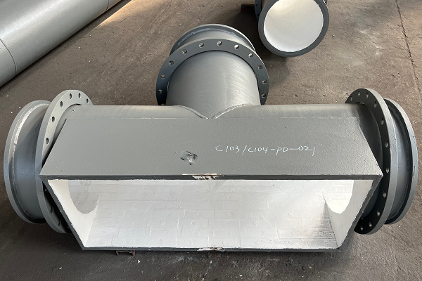 贴片陶瓷耐磨异径直三通 贴片陶瓷耐磨异径直三通