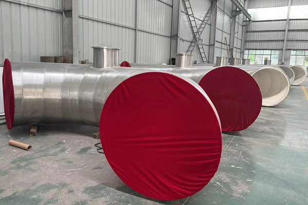 不锈钢内衬刚玉陶瓷管件 不锈钢内衬刚玉陶瓷管件