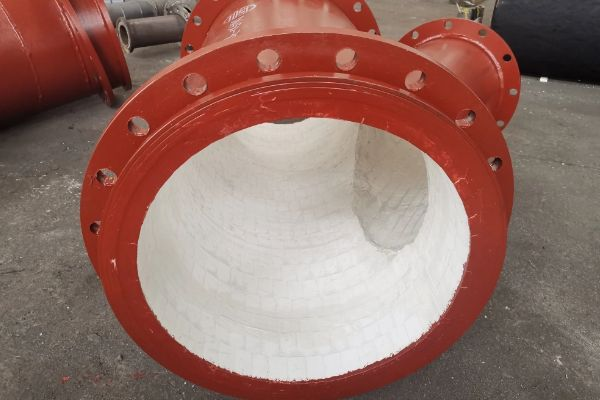 碳钢内衬陶瓷工艺球形弯头 碳钢内衬陶瓷工艺球形弯头
