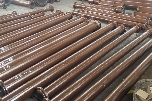 dn700湿法脱硫的浆液管道 dn700湿法脱硫的浆液管道