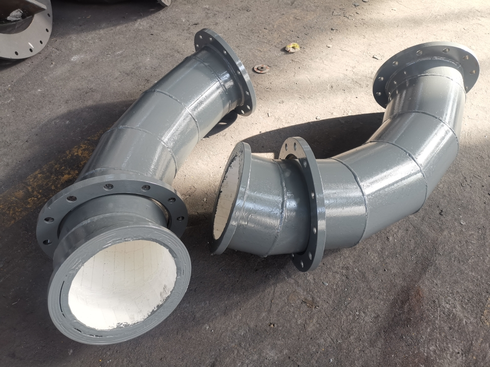 陶瓷贴片耐磨弯头 陶瓷贴片耐磨弯头