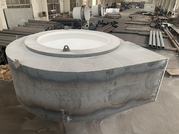 电厂磨煤机内部粘贴陶瓷片 电厂磨煤机内部粘贴陶瓷片